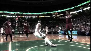 LeBron James' MONSTER alley oop slam vs Celtics!55