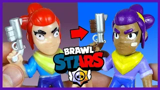 Brawl Stars. Раскрашиваем фигурки Бравлеров #2. Шелли и Беа из Бравл Старс.