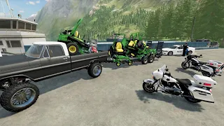 Police arrest dangerous Lawn Mower thief | Farming Simulator 22