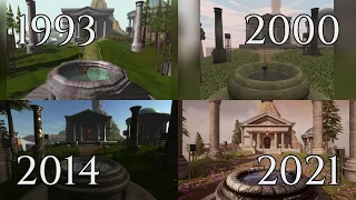 Myst: Side-by-side comparison of all versions (2021)