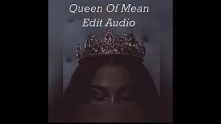 Edit Audio Queen Of Mean [Sarah Jeffery Descendants] 👑⛓