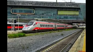 Treni a Roma Tiburtina: FR FA Italo IC REG MRI - 10/10/18