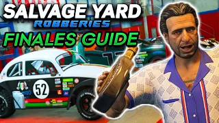 Salvage Yard Robbery Finales Guide (All Challenges) | GTA Online Chop Shop DLC