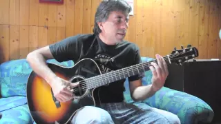 Firth of Fifth (Genesis) on acoustic guitar - Stefano Mirandola