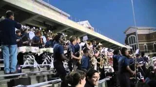 Cy-Springs HS Band playing Intro-Remix of Iron Man at the Berry Stadium 10/14/10