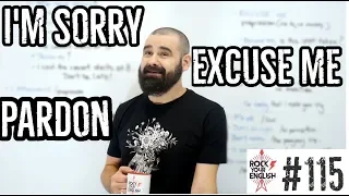 Jak przepraszać po angielsku? | ROCK YOUR ENGLISH #115