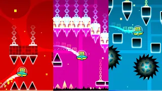 "UFO Pack" Complete (All Coins) | Geometry Dash Map Packs