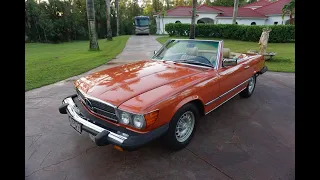 The Mercedes-Benz 380 SL Roadsters like this 25K Mile 1981 R107 are a Collector Car Bargain