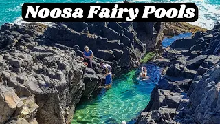 Find the Fairy Pools in Noosa National Park (Noosa Coastal Walk), Sunshine Coast QLD