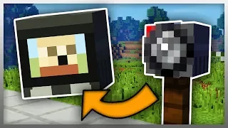 ✔️ How to Create SECURITY CAMERAS in Minecraft! (No Mods)