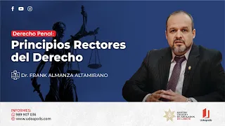 Principios Rectores del Derecho Penal | Frank Almanza Altamirano