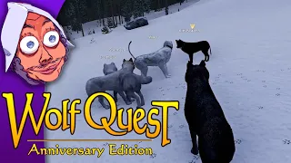 [Criken] WolfQuest : furryRunning with my friends - Wolf Quest