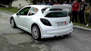 Peugeot 207 Rally sonido Escape Completo (Exhaust Sound)