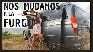🚐 Nos MUDAMOS a la FURGO | VIVIR y VIAJAR en FURGONETA CAMPERIZADA | Vlog #01