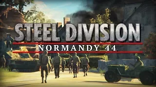 Live Stream -- Steel Division Normandy 44' Creating Battlegroup and First Skirmish Gameplay