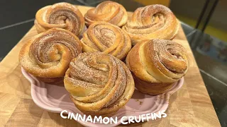 Cinnamon Sugar Cruffins | Best Homemade Recipe