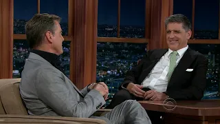 Late Late Show with Craig Ferguson 5/2/2013 Pierce Brosnan, Tone Bell