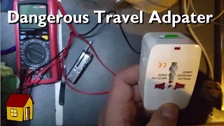 (Potentially) Deadly travel adapter teardown