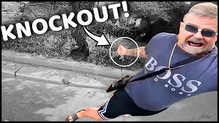 Unexpected KNOCKOUT in Road Rage | Epic & Crazy Bikers Moments 2024 | Ep.336