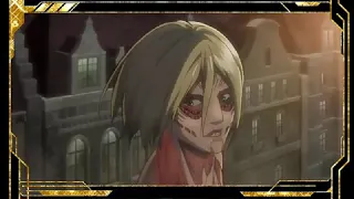 Eren activa el modo berserker (momento epico)