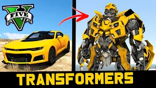 ATUALIZEI o CARRO até o BUMBLEBEE GIGANTE ! ( filme transformers )