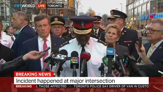 Police briefing on Van attack in Toronto