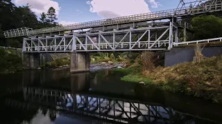 Природа Новой Зеландии: сьемка с дрона/аэро сьемка на DJI Mavic Air 2. Kanangahake gorge