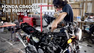 [HONDA CB400SF Motorcycle Full Restoration ⑨] Final adjustment.