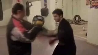 boxing traning zack (georgian 17 oould)
