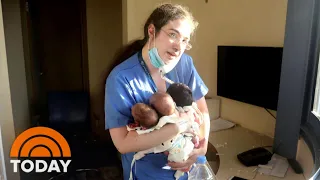 Hero Nurse Who Saved Preemie Babies After Beirut Blast Speaks Out | TODAY