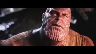 Thanos Todesszene - Avengers Endgame (Von Thor getötet)