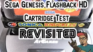 AtGames Genesis Flashback HD Revisited Testing Sonic & Knuckles Cartridge