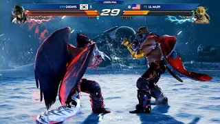 EVO 2018 - Tekken 7 UYU Qudans vs ITS Lil Majin - Losers Final