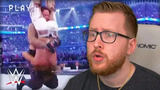 Reacting To WWE Move Counter Compilation