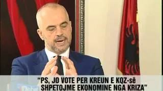 Rama për FRD dhe aleancat në "Debat" - Vizion Plus - News - Lajme