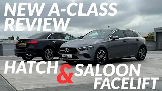 2023 A-Class facelift review | New Mercedes-Benz A-Class hatchback and saloon test drive