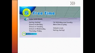 Unit 5: Free Time Student Book CD2-19 Page 58