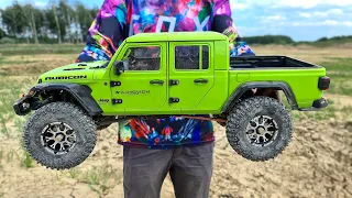 High Detail RC CARS Body JEEP Gladiator from Killerbody: UnBoxing, Assembly and Test Drive