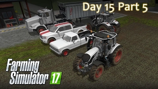 Farming Simulator 17 - Day 15 part 6 - The end of Day 15