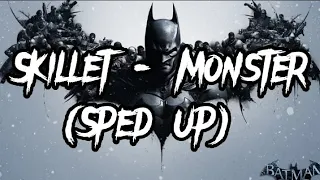 Skillet - Monster (Sped up + Lyrics)