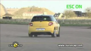 Euro NCAP | Citroën DS3 | 2010 | ESC test