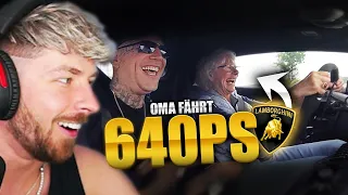 MONTE´S OMA FÄHRT seinen 640 PS Lamborghini 🫢