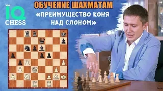Преимущество коня над слоном / Школа Шахмат IQ CHESS / МГ Артем Ильин
