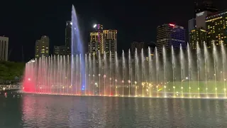 Petronas Twin Towers fountain show/ Kuala Lumpur