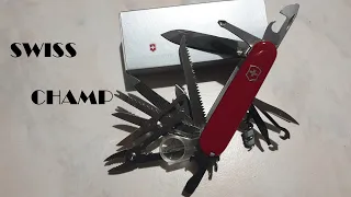 [REVIEW] Victorinox - SWISS CHAMP (Swiss Army Knife)