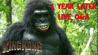 King Kong (2016) Fan Film - 1 YEAR LATER Q&A - A BigJackFilms Livestream