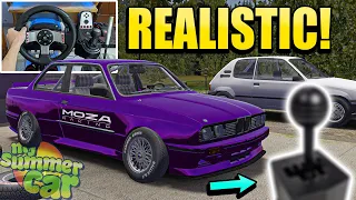 I Tried Most REALISTIC H-Shifter in My Summer Car!