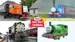 A Day Out With Thomas, Percy, Mavis and Rusty at the Strasburg Rail Road (Color Tour) (2023) (4K)