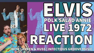 Elvis Presley - Polk Salad Annie Live 1972 REACTION | Infectious Groove Music