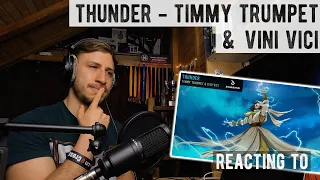 Timmy Trumpet & Vini Vici - Thunder [Mi Reacción Como Ingeniero de Sonido y Personal]